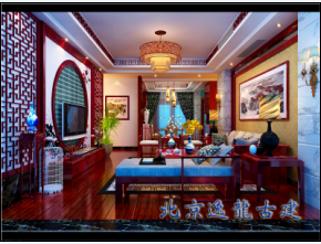 Chinese decoration living room