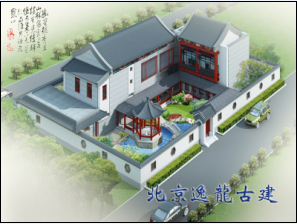 Chinese style villa design and construction