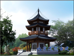 Ancient architecture pavilion design