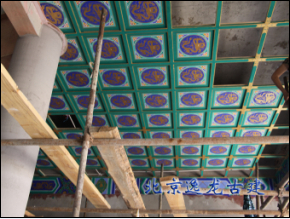 Temple ceiling construction
