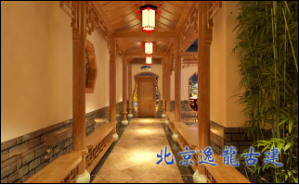 Chinese-style villa interior decoration